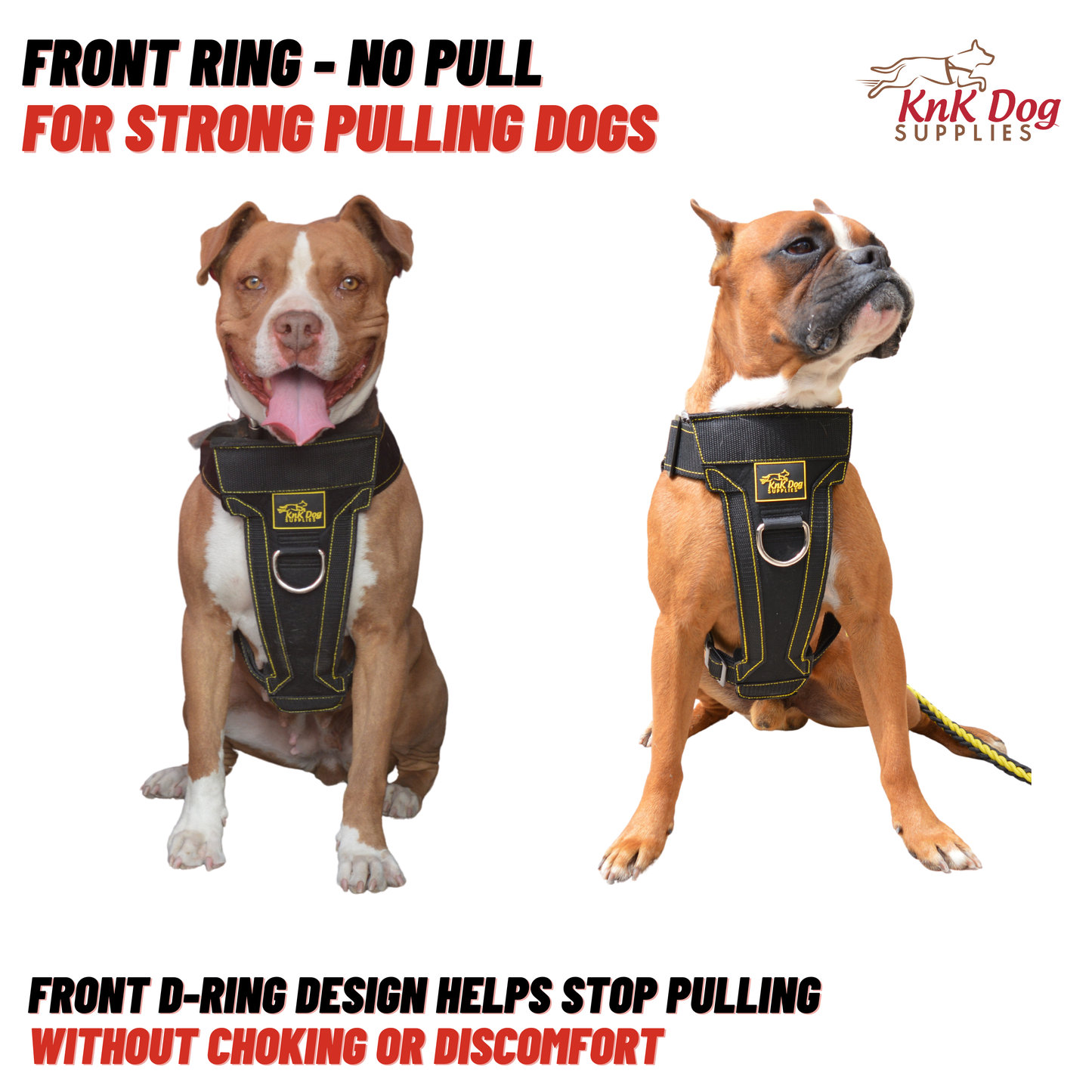 No Pull Front Clip Dog Harness