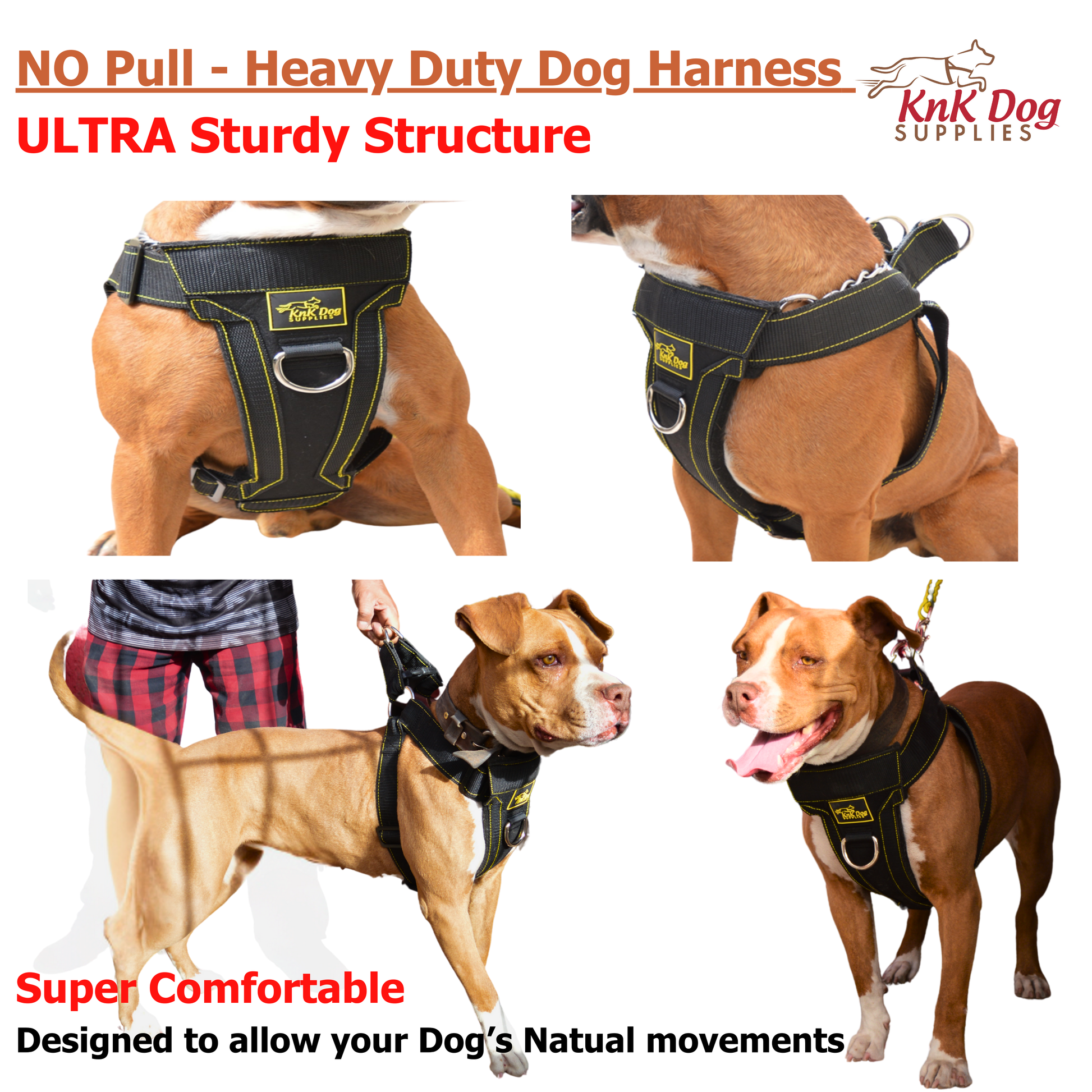 best no pull dog harness for pitbulls