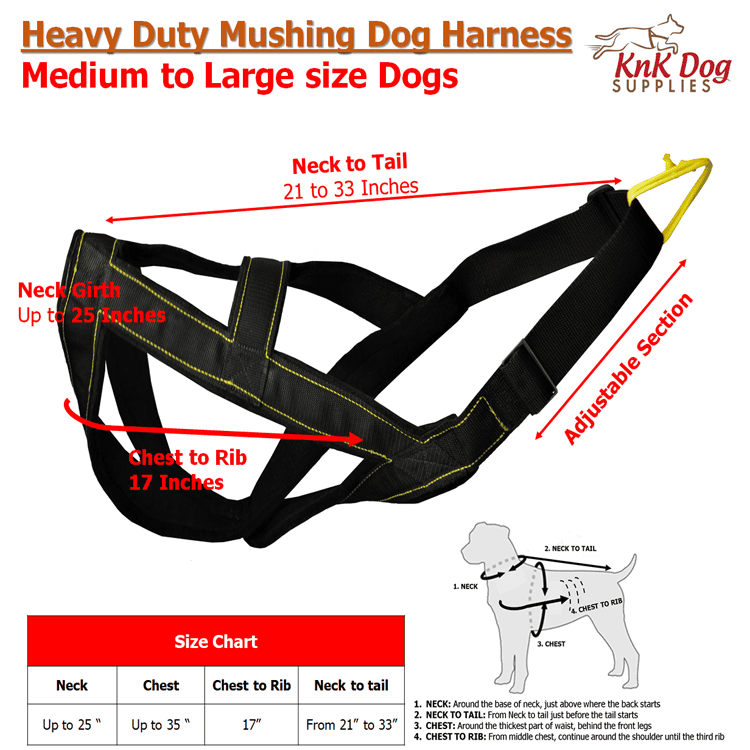 Mushing Harness for Sledding, Bikejoring, and Canicross