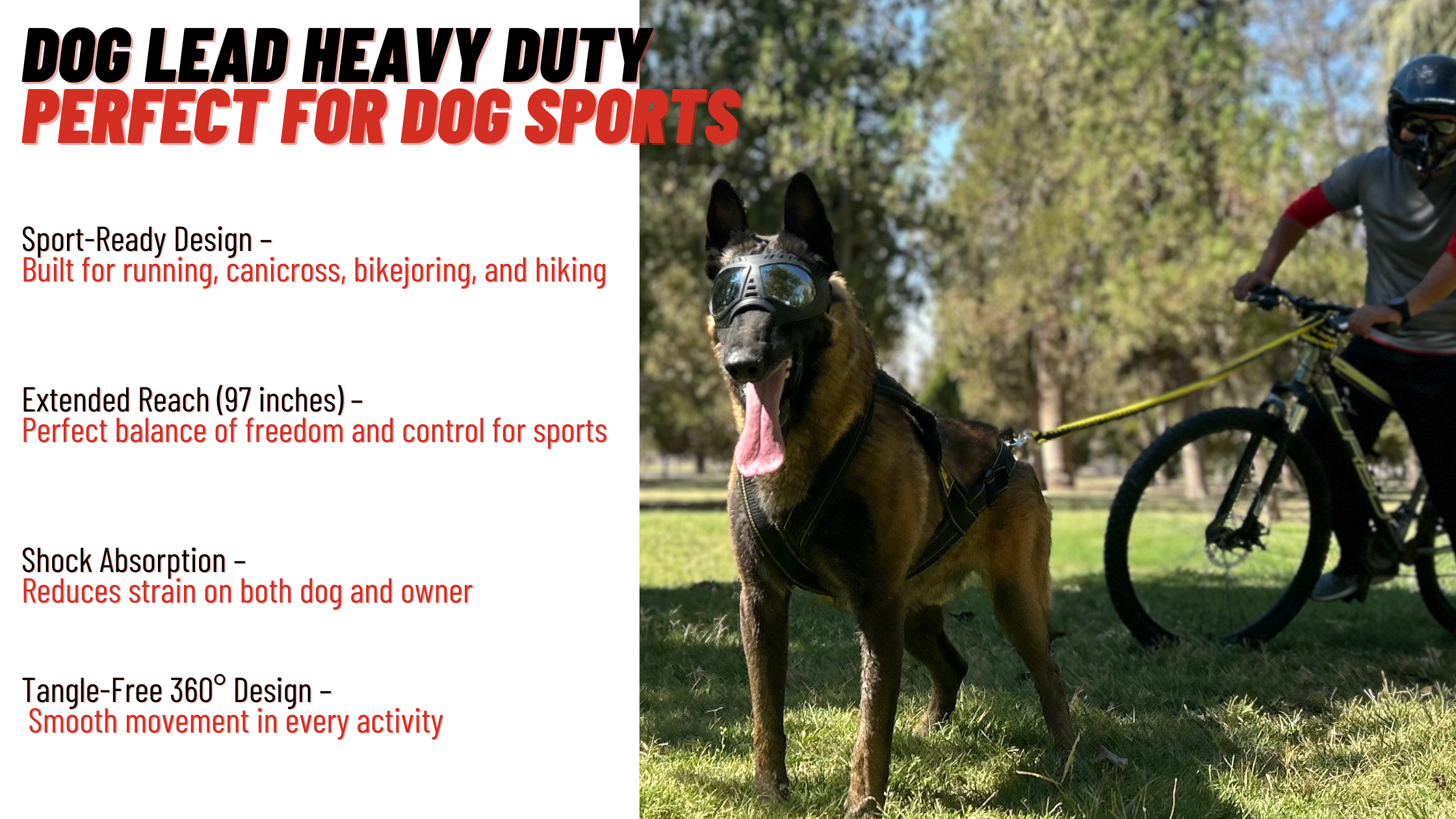 heavy duty dog leash for large dogs