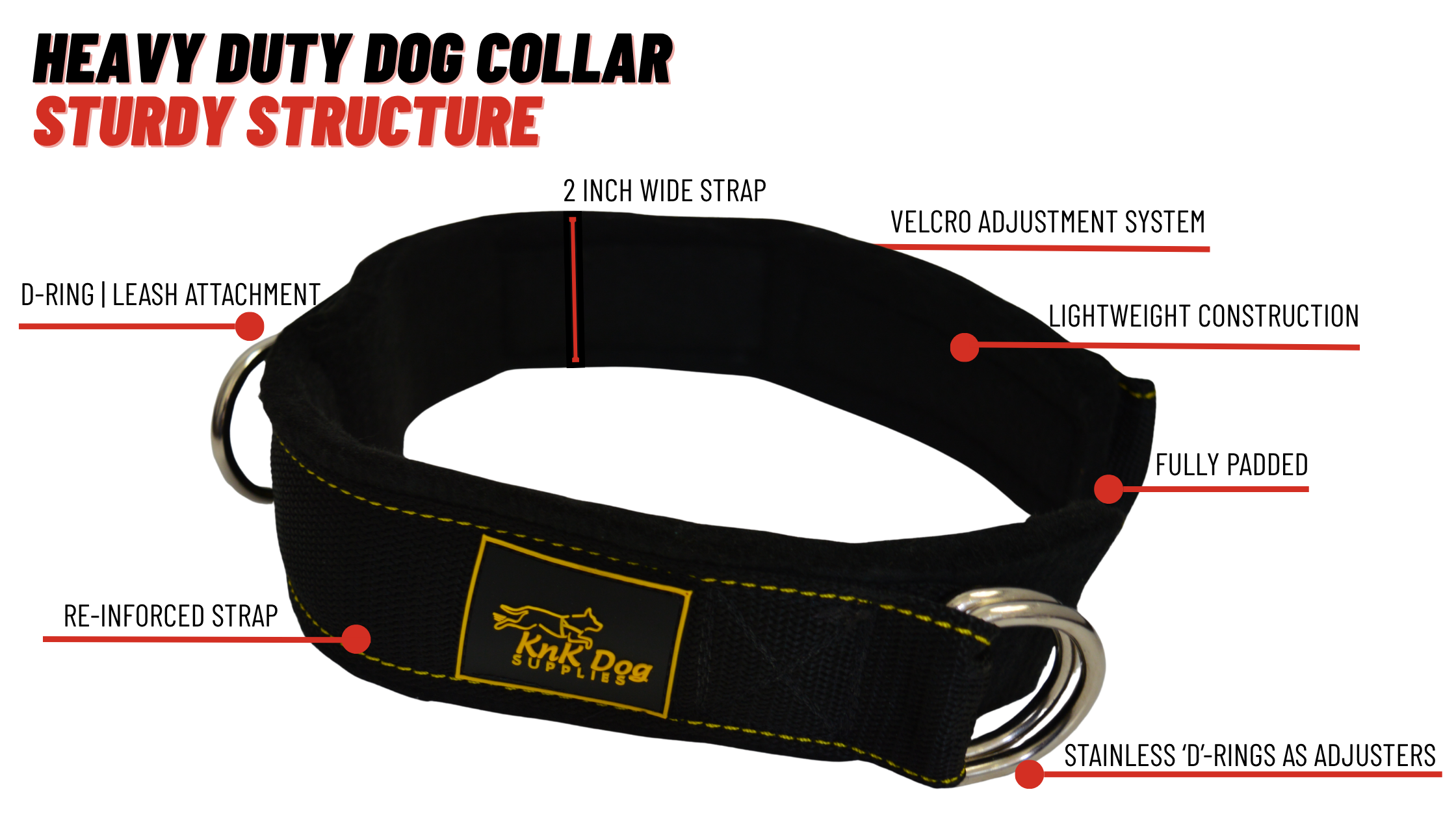 heavy duty dog collar