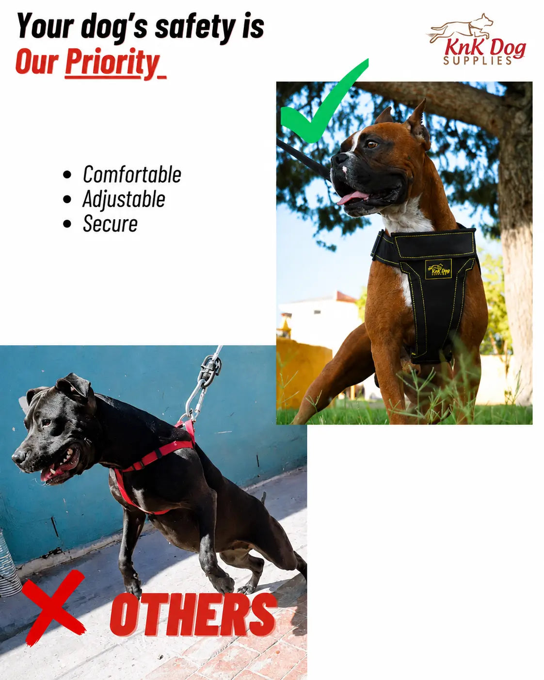 Boxer Harness Comparison