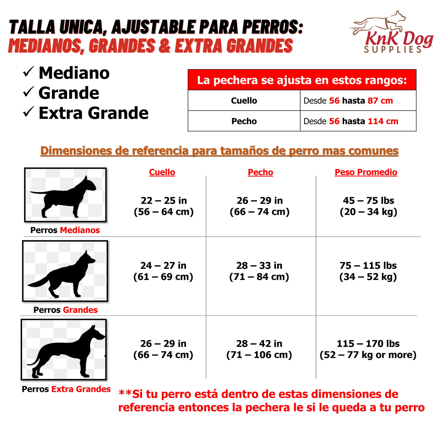 Pechera para Perro