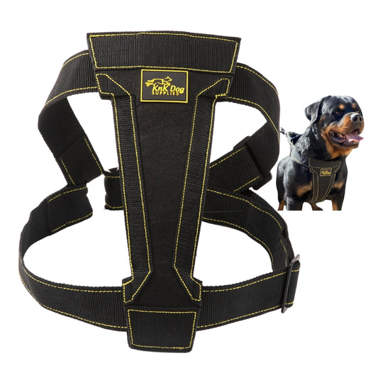 Durable Heavy Duty Dog Harness with Metal Hardware