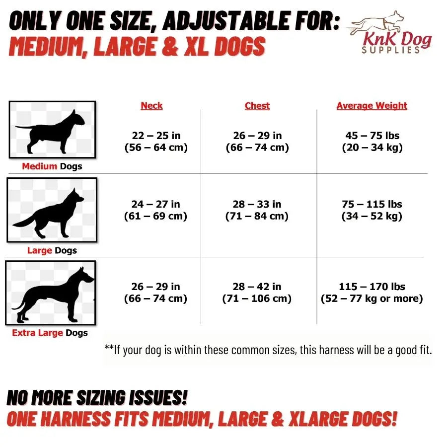 Arnés para perros de alta resistencia KNK